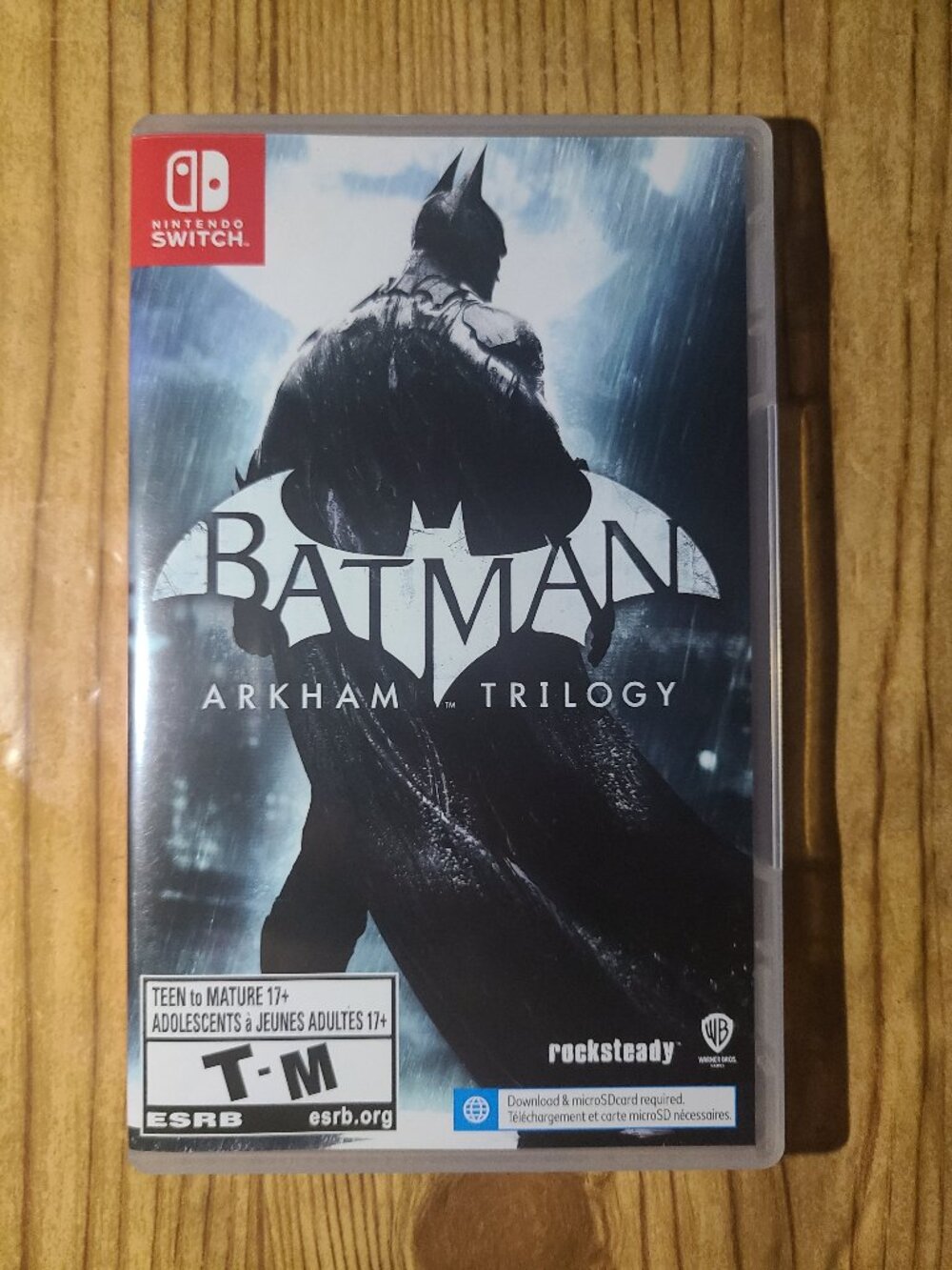Batman Arkham Trilogy Nintendo Switch Game
